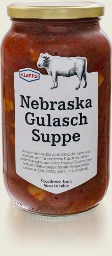 ALBERS – Nebraska Gulasch Suppe 1l