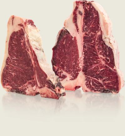 Dry Aged T-Bone- /Porterhouse-Steak